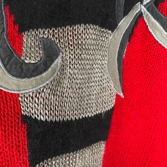 VINTAGE LARA FERRANTE Angora Sweater sz L - Picture 7 of 12